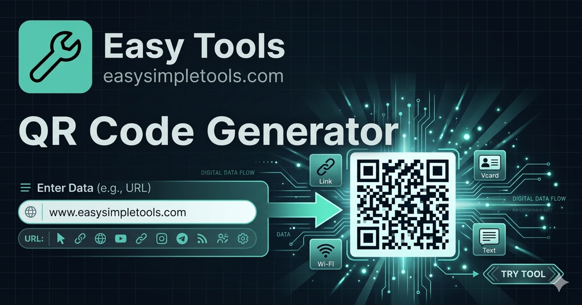 QR Code Generator - Create Custom QR Codes for Free - Easy Tools